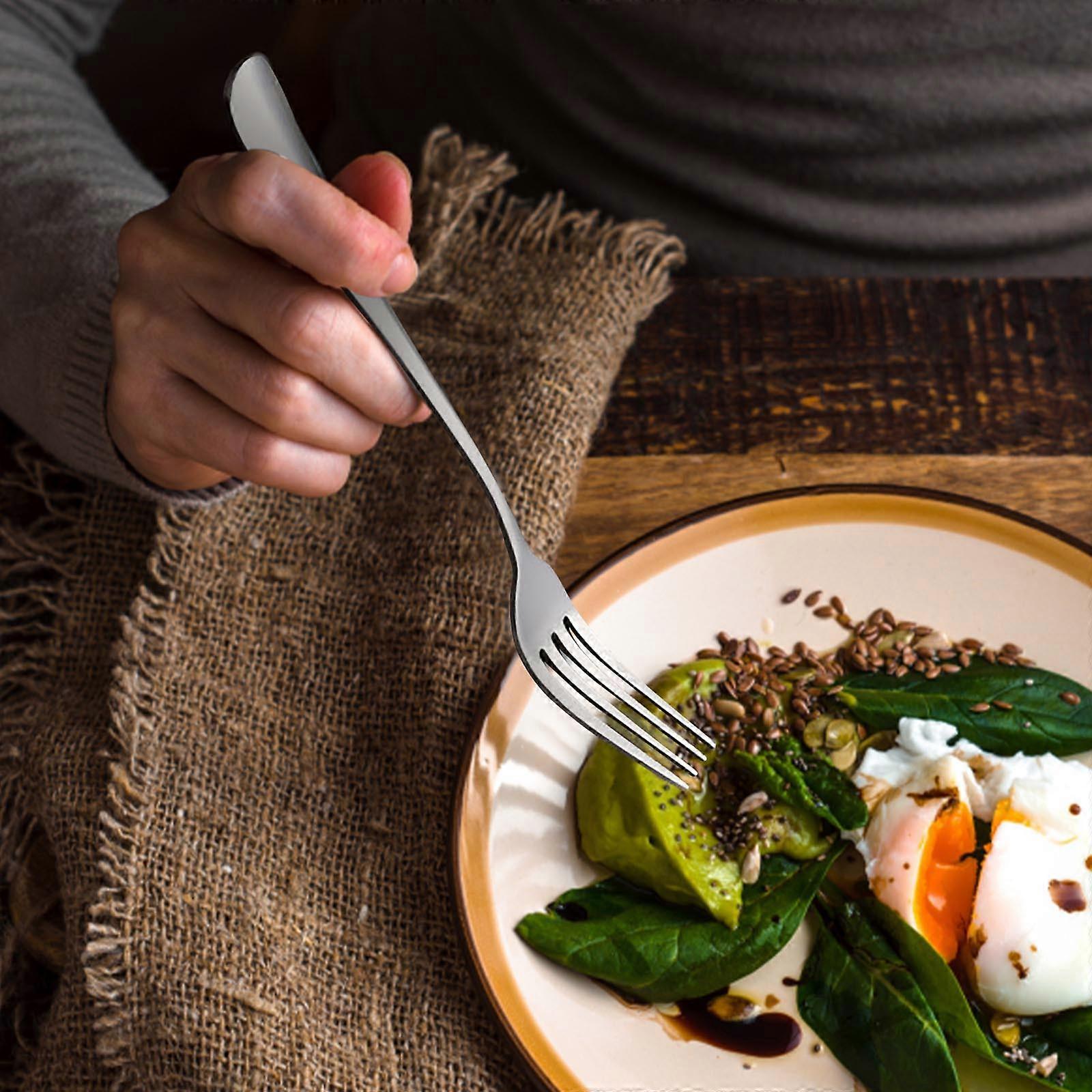 1010 Handle Tableware Stainless Steel Fork Fruit Fork Hotel Supplies Fork Dining Fork Children's Fork