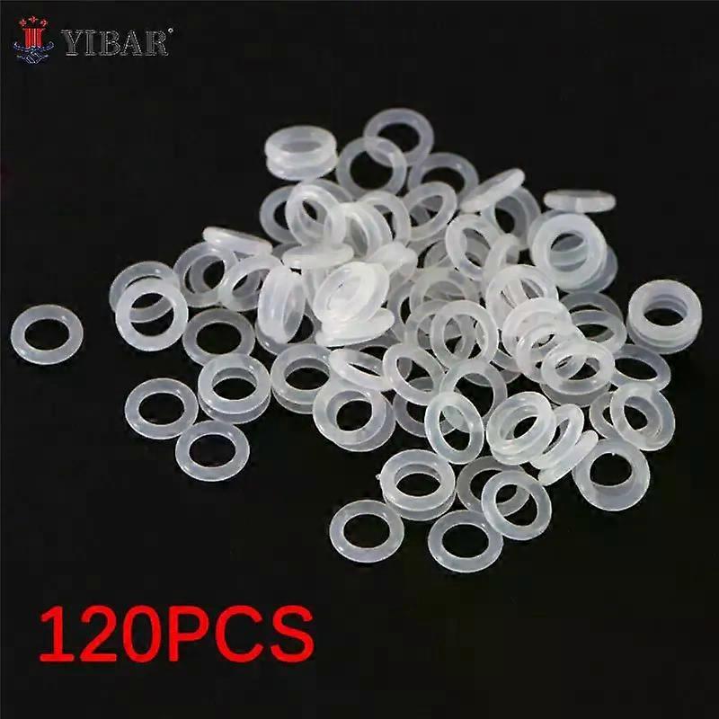 120Pcs/Bag White Rubber O Ring for Keyboard Shock Absorbers Keycap O Ring Keyboard Spare Part Accessories Switch Keyboar