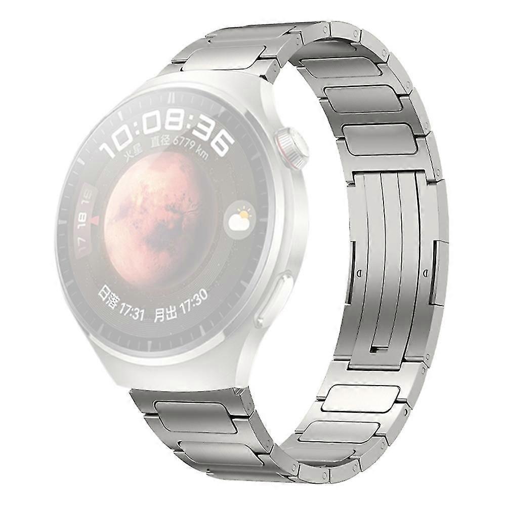 22mm ووتش الفرقة لهواوي ووتش 4 / ووتش 4 برو، سبائك التيتانيوم حزام معدني استبدال