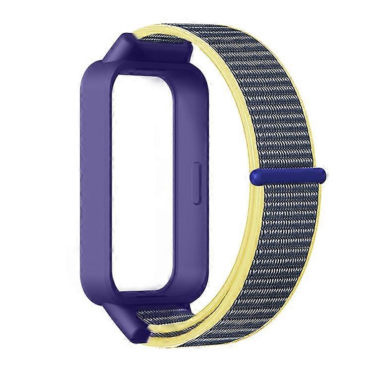 Kompatibilis a Xiaomi Smart Band 9 Active / Redmi Band 3 Nylon Strap Magic Tape Design óraszíjjal