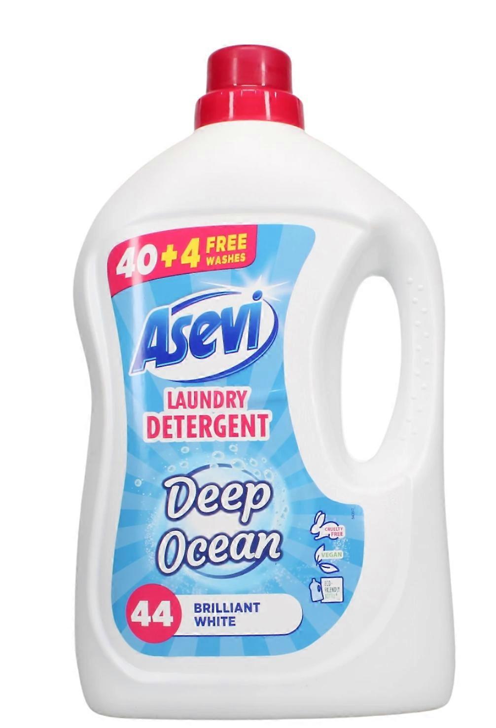Asevi Vegan Friendly Deep Ocean Brilliant White Laundry Detergent - 44 Washes