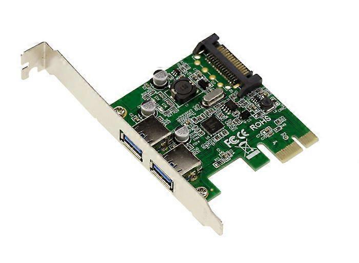 KALEA-INFORMATIQUE PCIe-kort 2 USB 3.0-porte med Nec uPD720202-chipsæt.