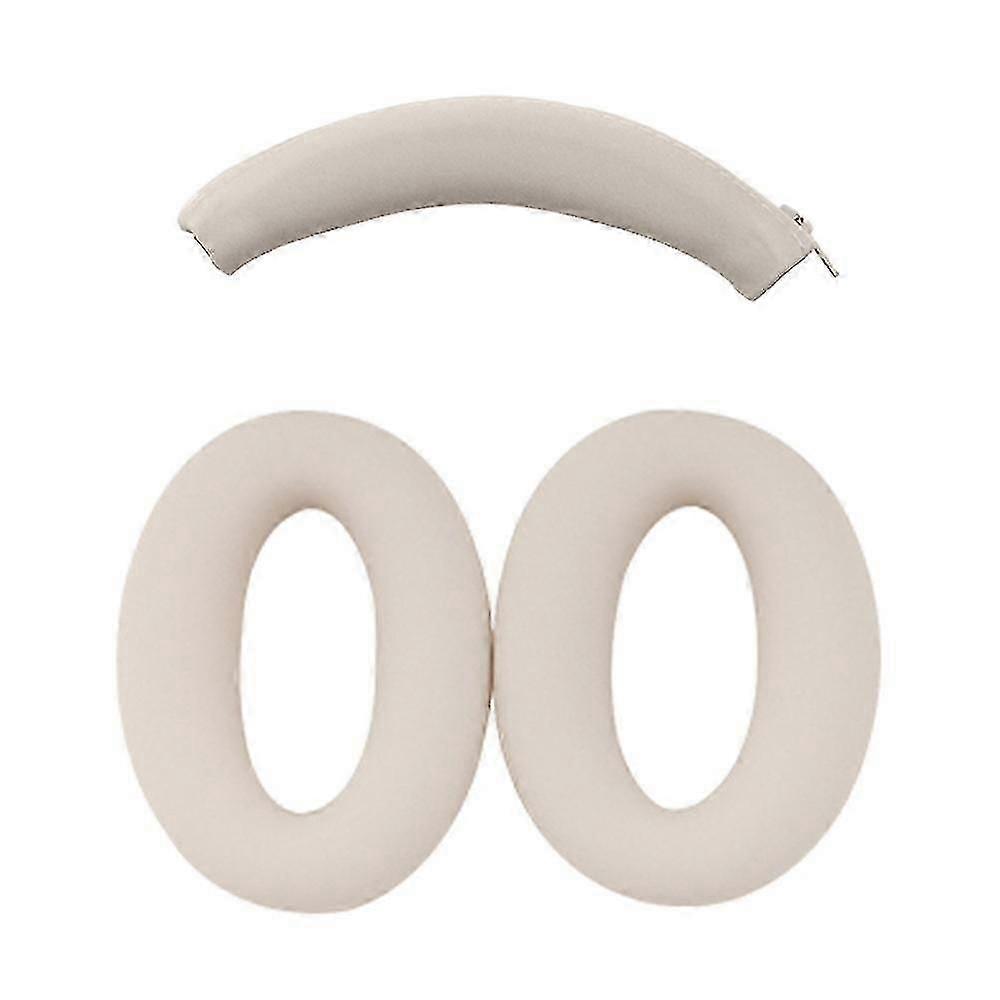 Sony WH-XB910N Kulaklık Kafa Kirişi + Kulaklık Yastığı Kapakları Seti Silikon Koruyucu Kılıf için