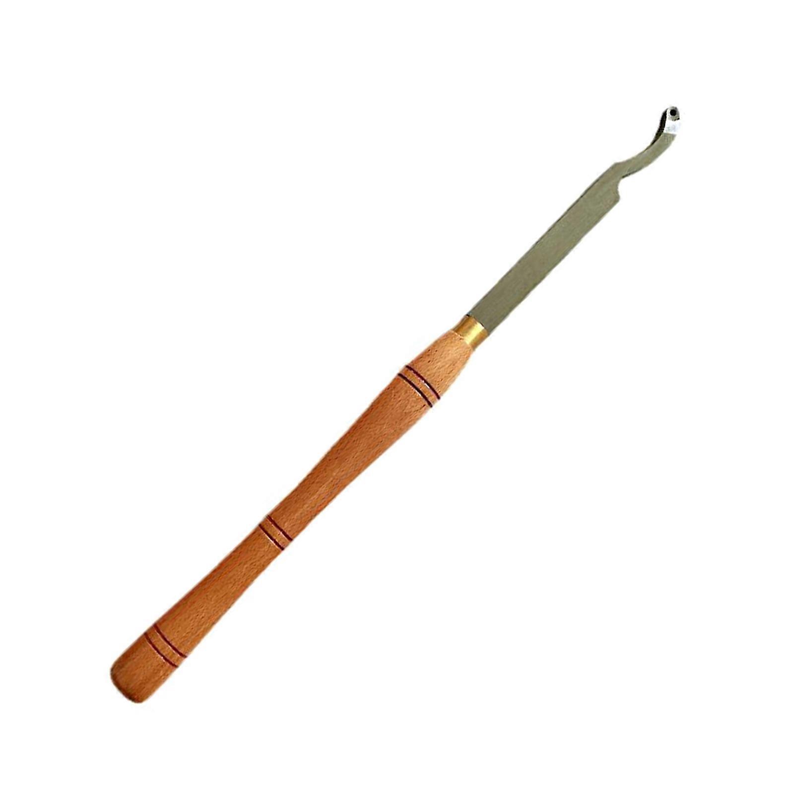 Woodturning Gouge Wood Lathe Turning Tools Spindle Bowl Carpentry Chisel with Wood Handle for Woodworking