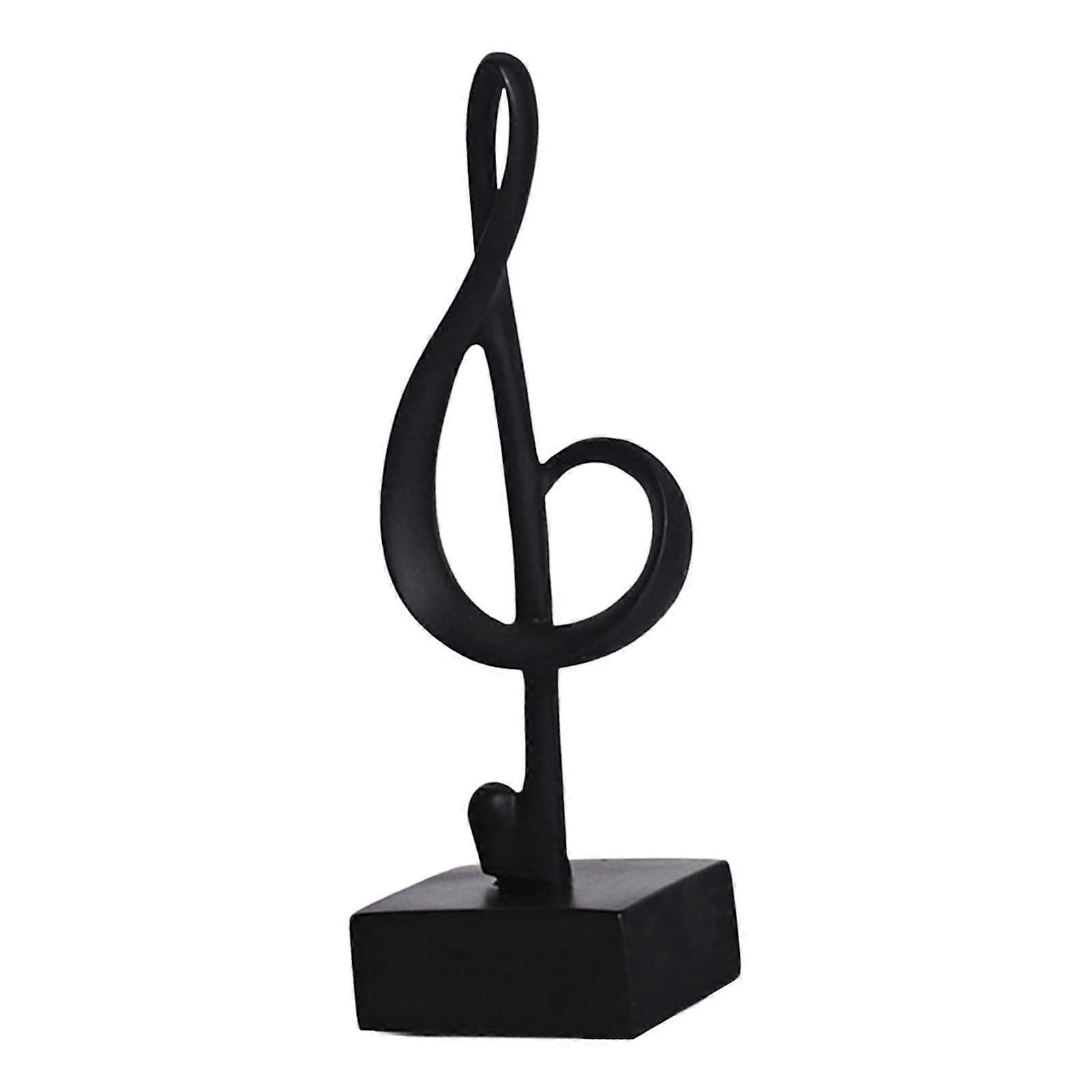 Music Note Figurine Statue Ornament for Home Table Centerpieces Bookshelf