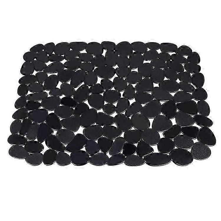 Kitchen Sink Mats, Adjustable Black Pvc