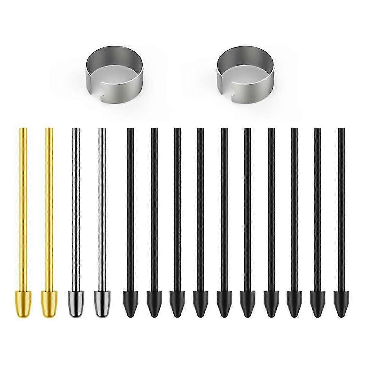 Metal Nibs/Tips Replacement for SamsungGalaxy Tab S9/S9FE+/S9 Ultra /S8/S8+/S8 Ultra(4+10 Pcs Set)