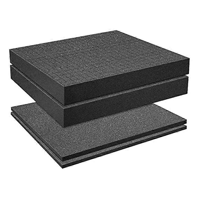 Grid Foam Cube-Foam, 2 Pieces 300x300x50mm/2 Pieces 300x300x10mm