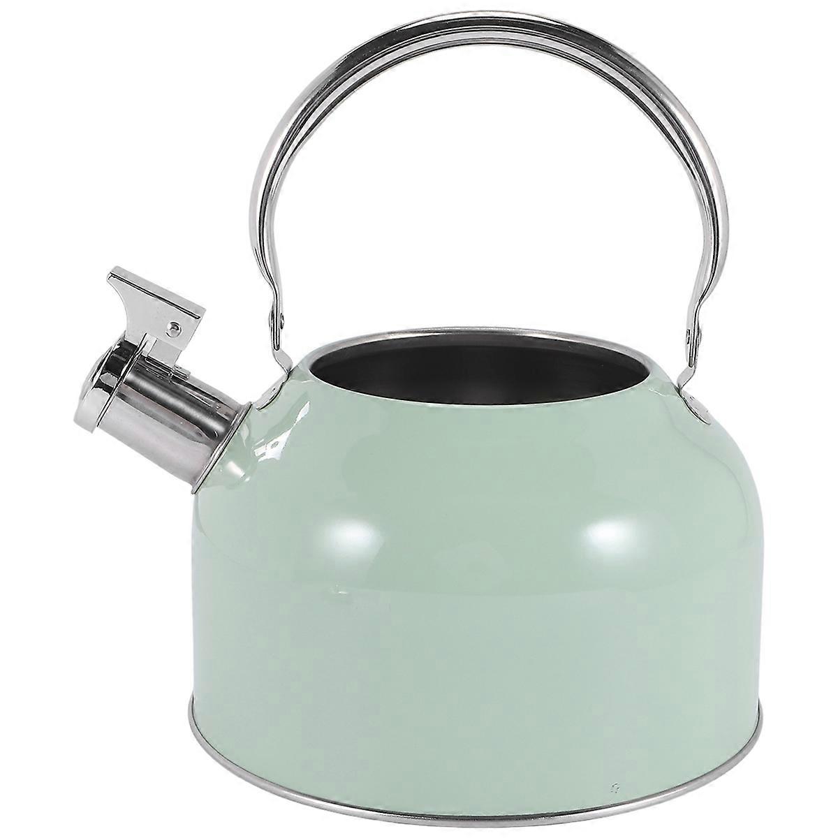 2.5L Whistling Kettle for Gas Stove All Stovetops Stainless Steel Coffee Tea Kettle Gas Teapot