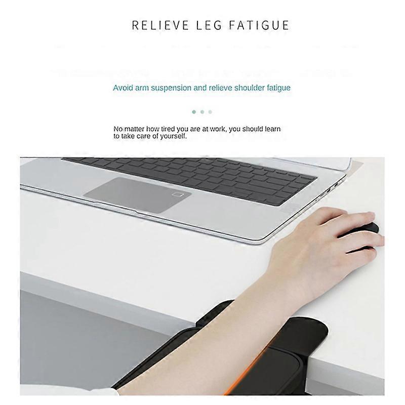 Armrest Pad Desk Computer Support Mouse Pad White