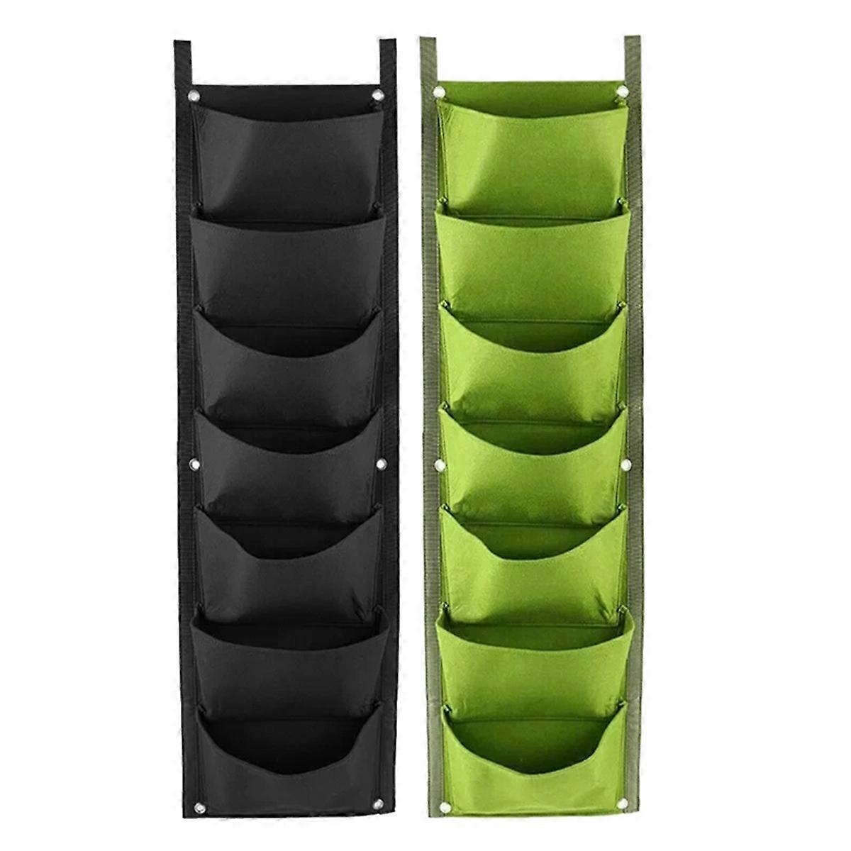 Vertical Grow Bag Wall Mount Flower Vegetable Planting Container