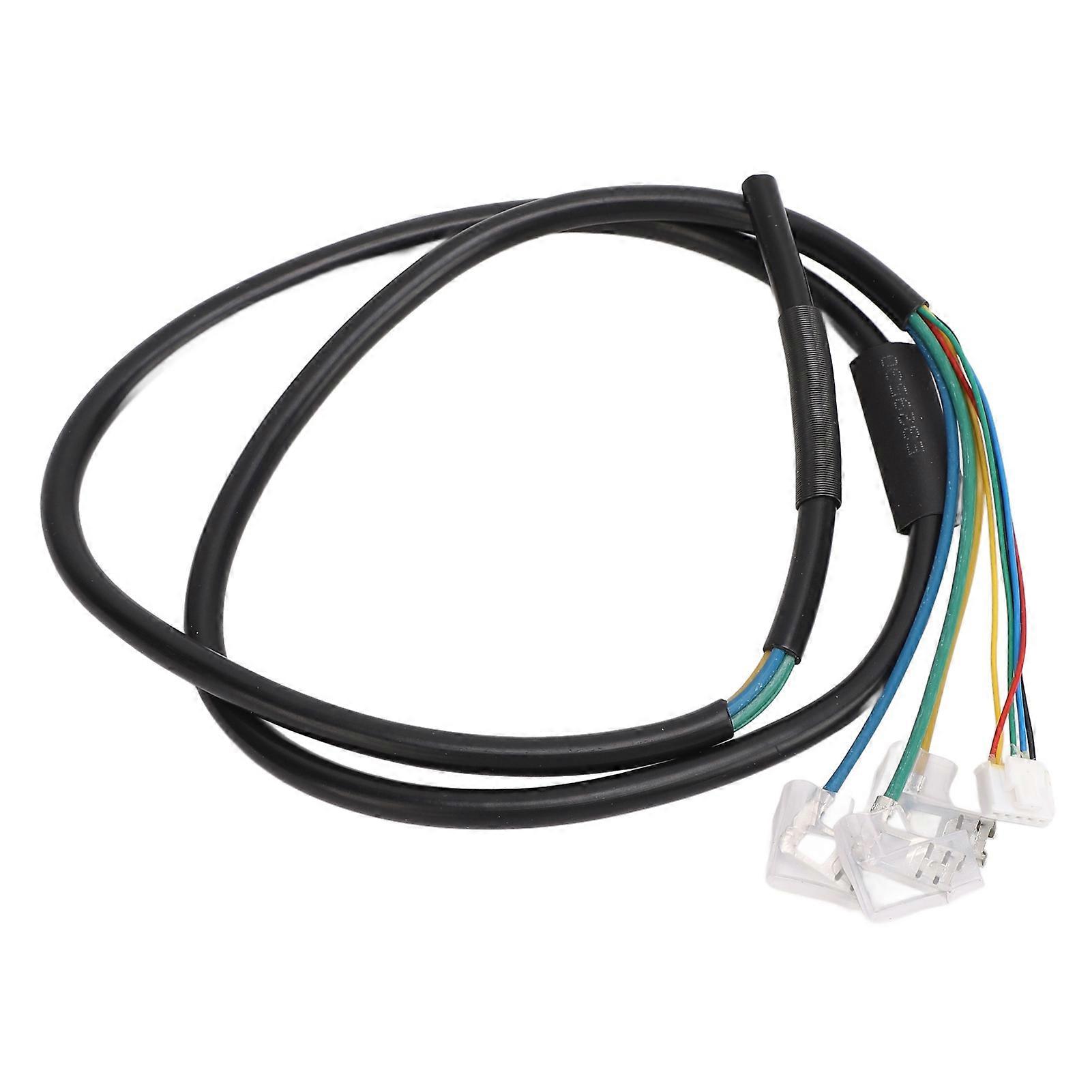 Electric Scooter Motor Wire 8 Pin Cable with Thermostat 3 Pin Power Phase and 5 Pin Hall Sensor Cable for MI3 Scooter Replacement