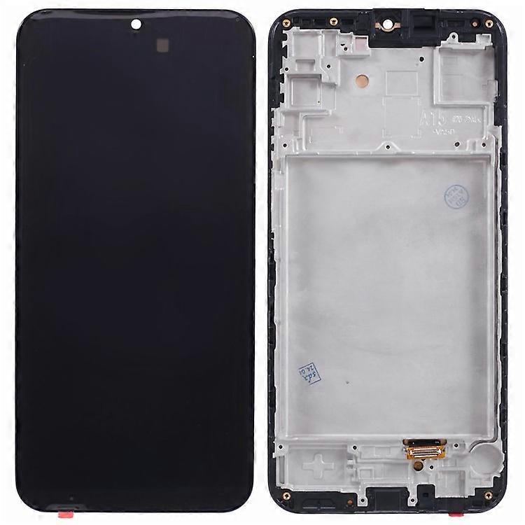 Compatible For Samsung Galaxy A15 4G A155 / A15 5G A156 6.5" Grade C AMOLED Screen and Digitizer Assembly + Frame Replacement Par