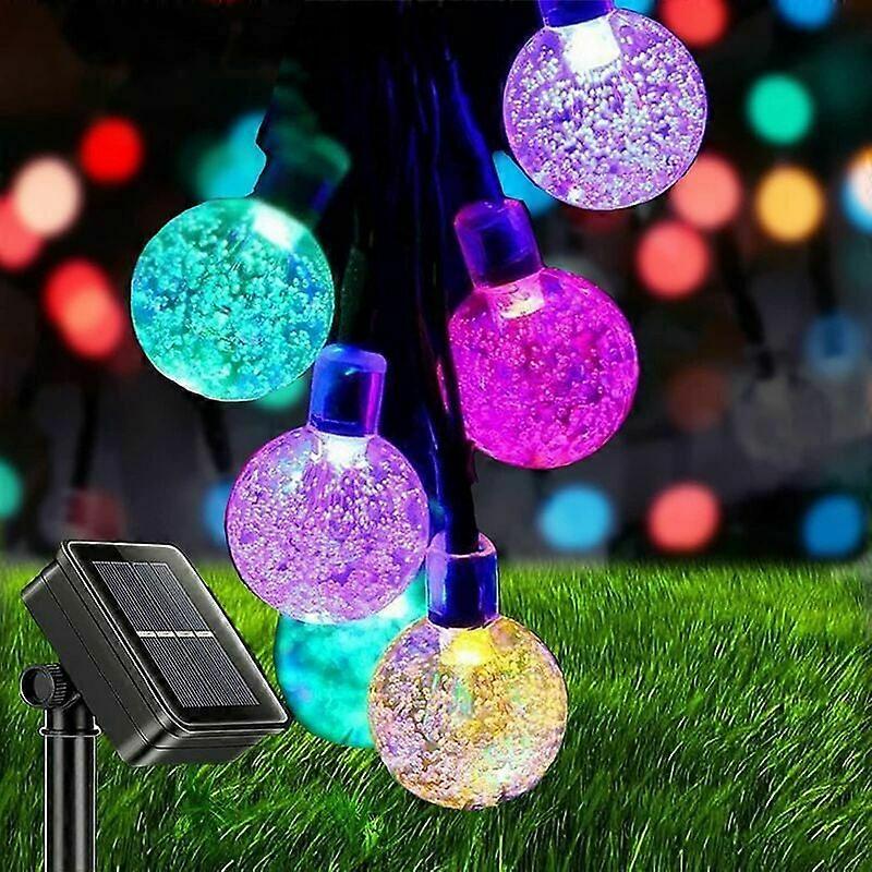 Solar String Lights, Outdoor Decoration, Adjustable Solar Panel, LED Lights, Patio Garden Yard