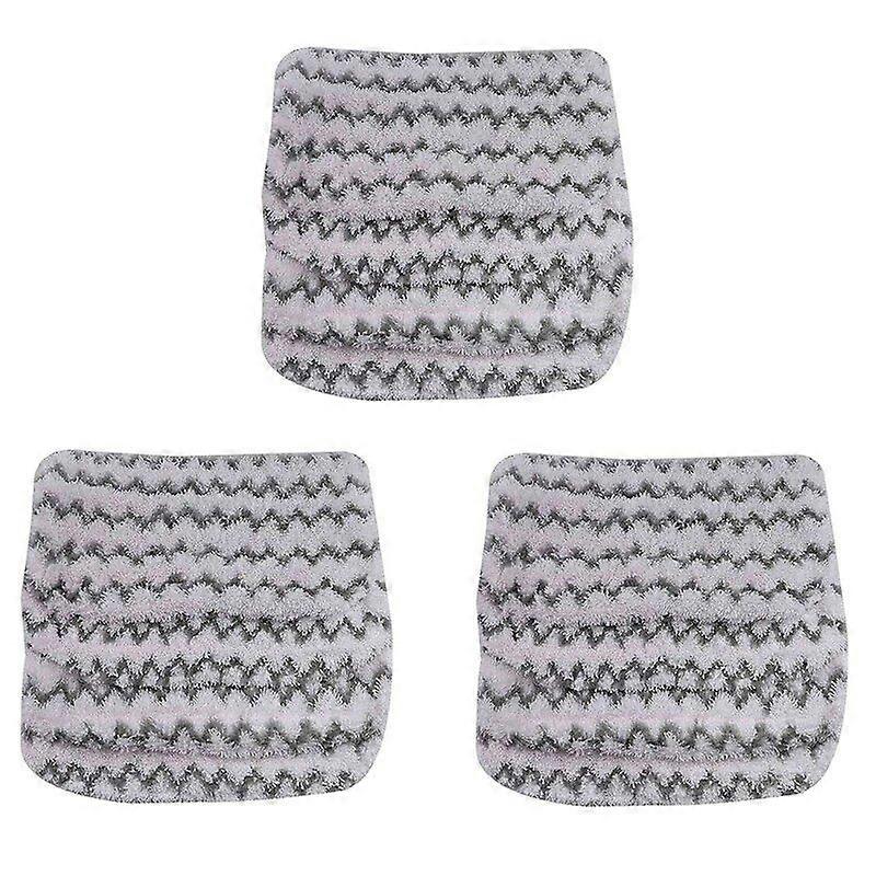 8 PCS Replacement Pads Accessory For Shark Steam Mop S1000, S1000A, S1000C, S1000WM, S10001C, Dirt Grip Pads, Microfiber