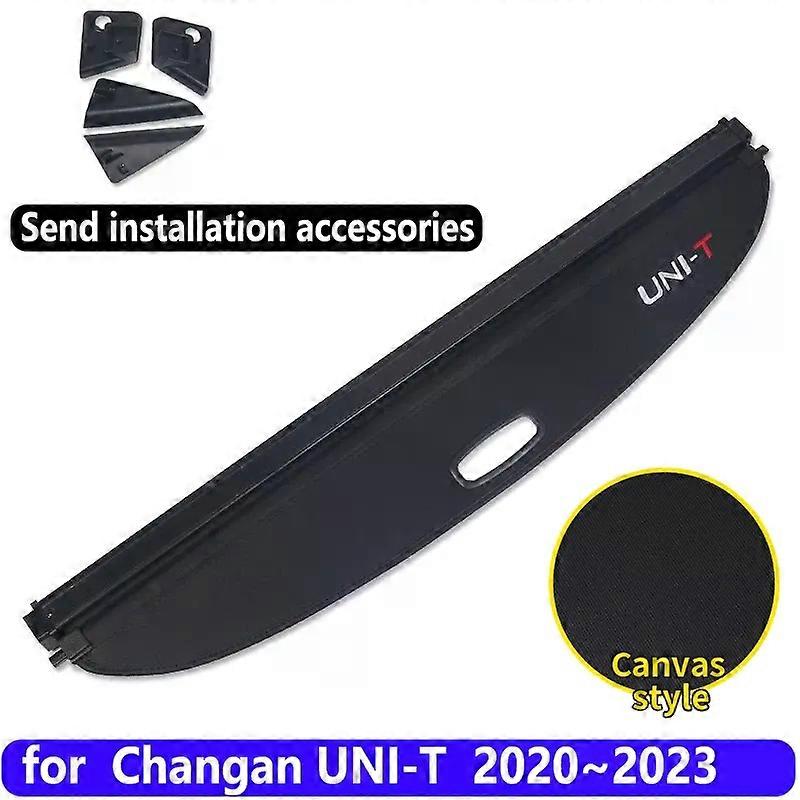 For Changan UNI T 2023 Accessories UNI-T 2020~2023 Car Trunk Curtain Covers Rear Rack Partition Shelter Decoration Accessories