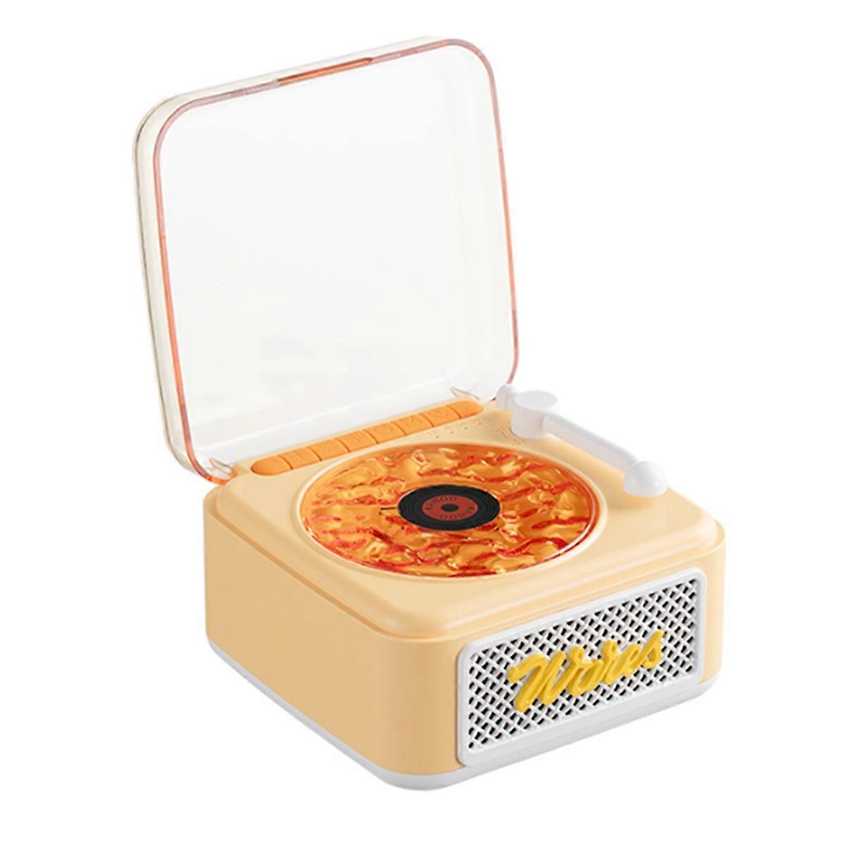 Mini Record Player With Bluetooth Audio Portable Vintage Surround