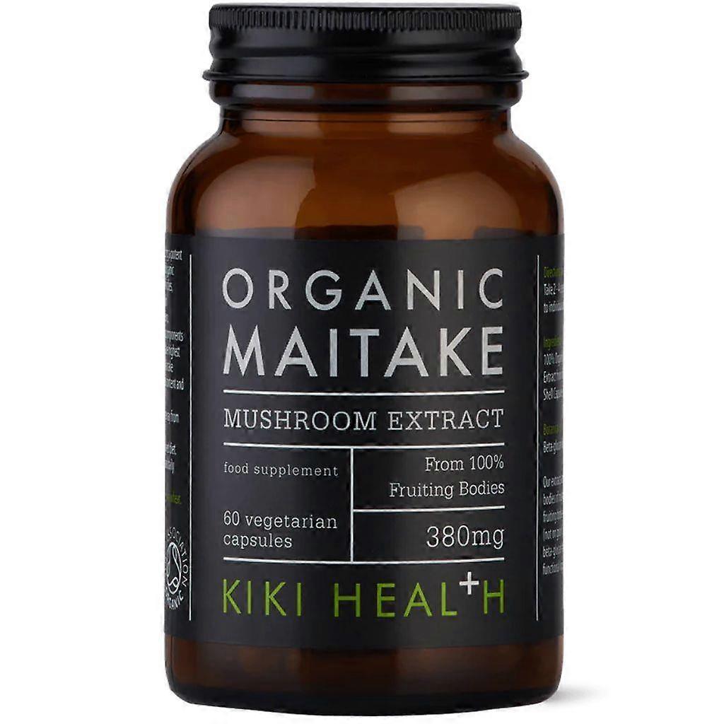 Kiki Health Organic Maitake Mushroom Extract Vegicaps 60
