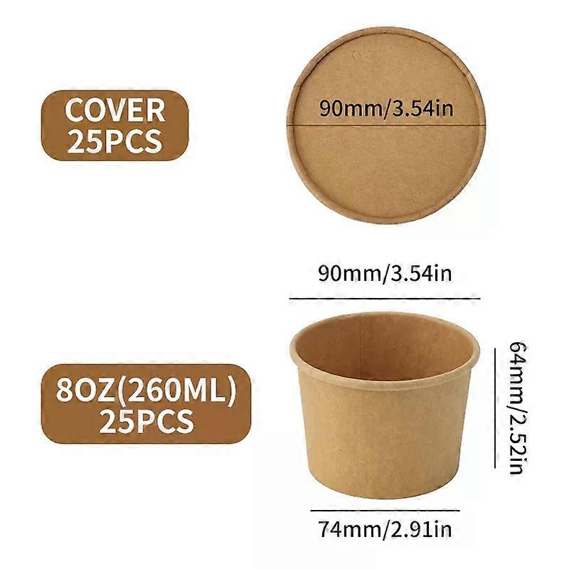 Disposable Lunch Box Kraft Paper Square Lunch Box Fast Food Packing Boxes Paper Bowls With Lid Home Bento Boxes
