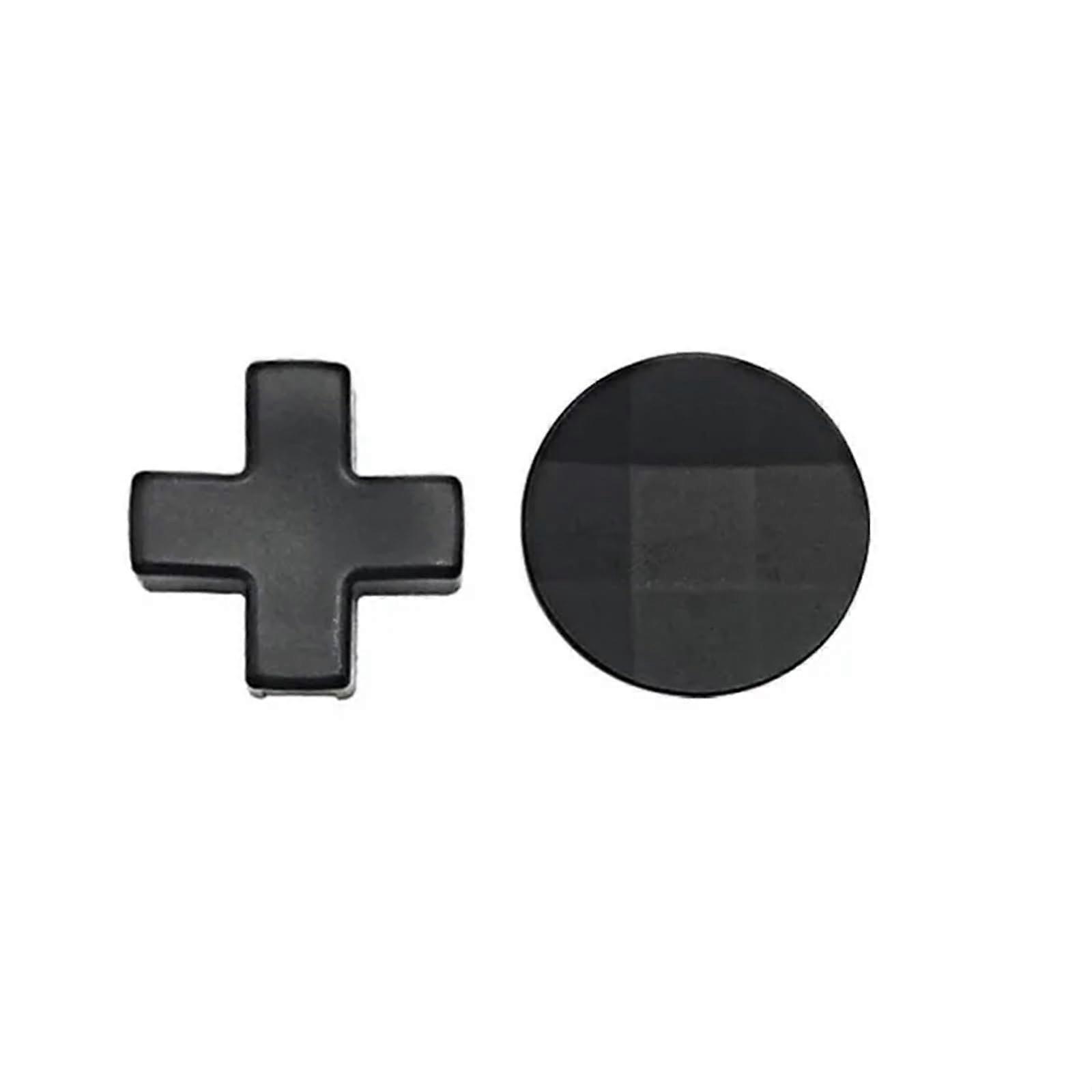 Ensemble de touches rondes de remplacement en métal pour manette de manette de manette ONE Xbox Elite Edition Series 1/2 (noir)