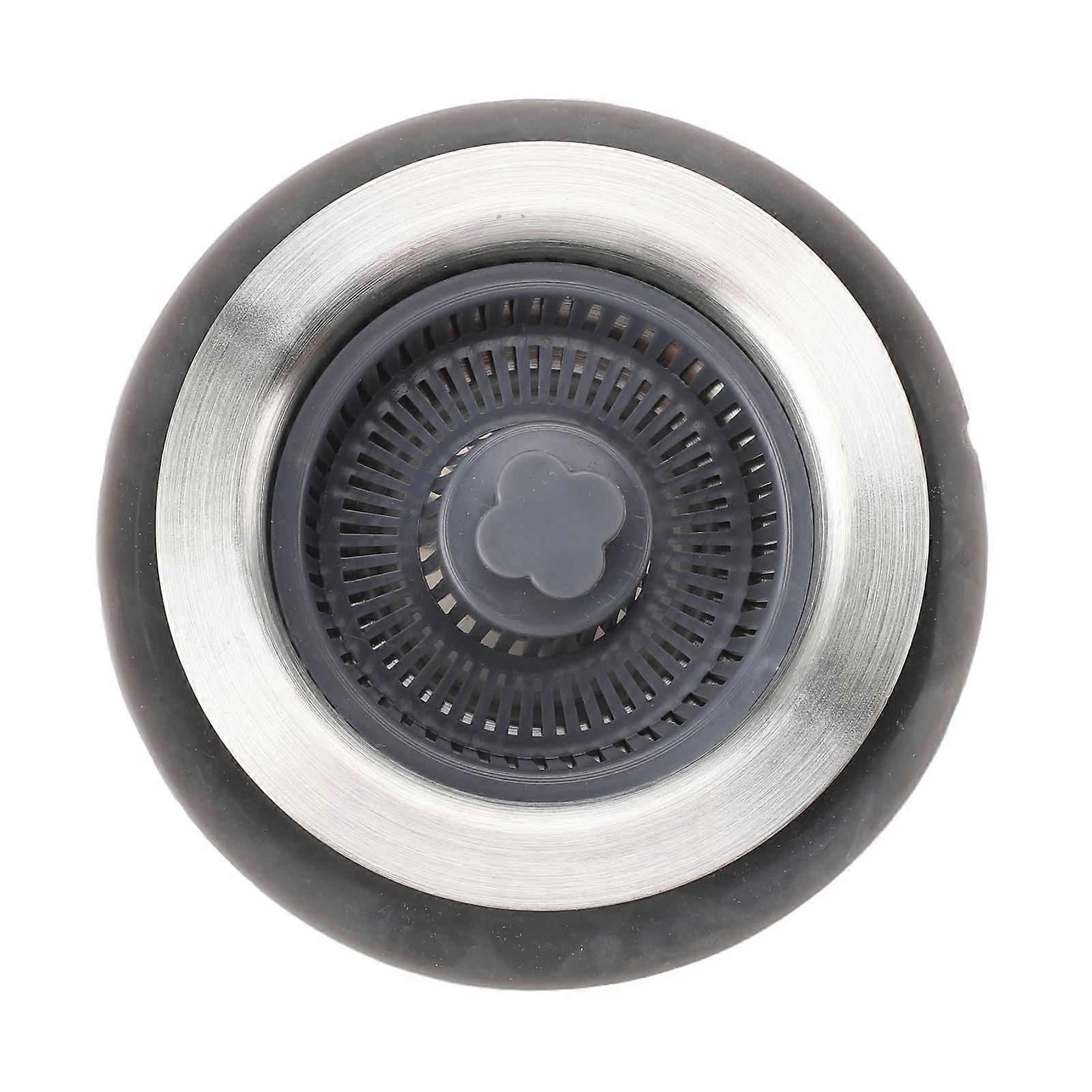 Kitchen Sink Drain Set Prevents Clogging 2 in 1 Popup Stopper with Strainer Basket for Kitchen Sink