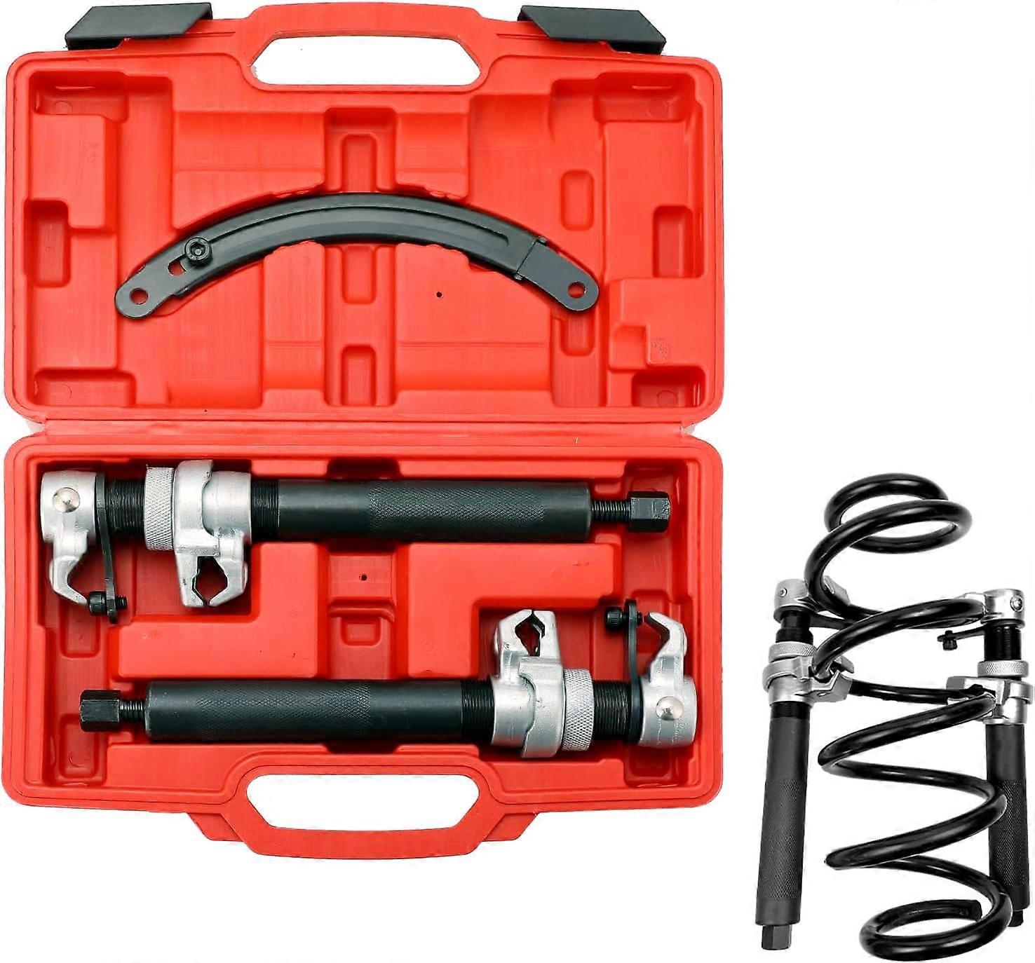 Coil Spring Compressor Tool, Heavy-Duty, 2200lb Capacity, 11-Inch Jaw Opening, Ultra-Rugged Strut Spring Compressor