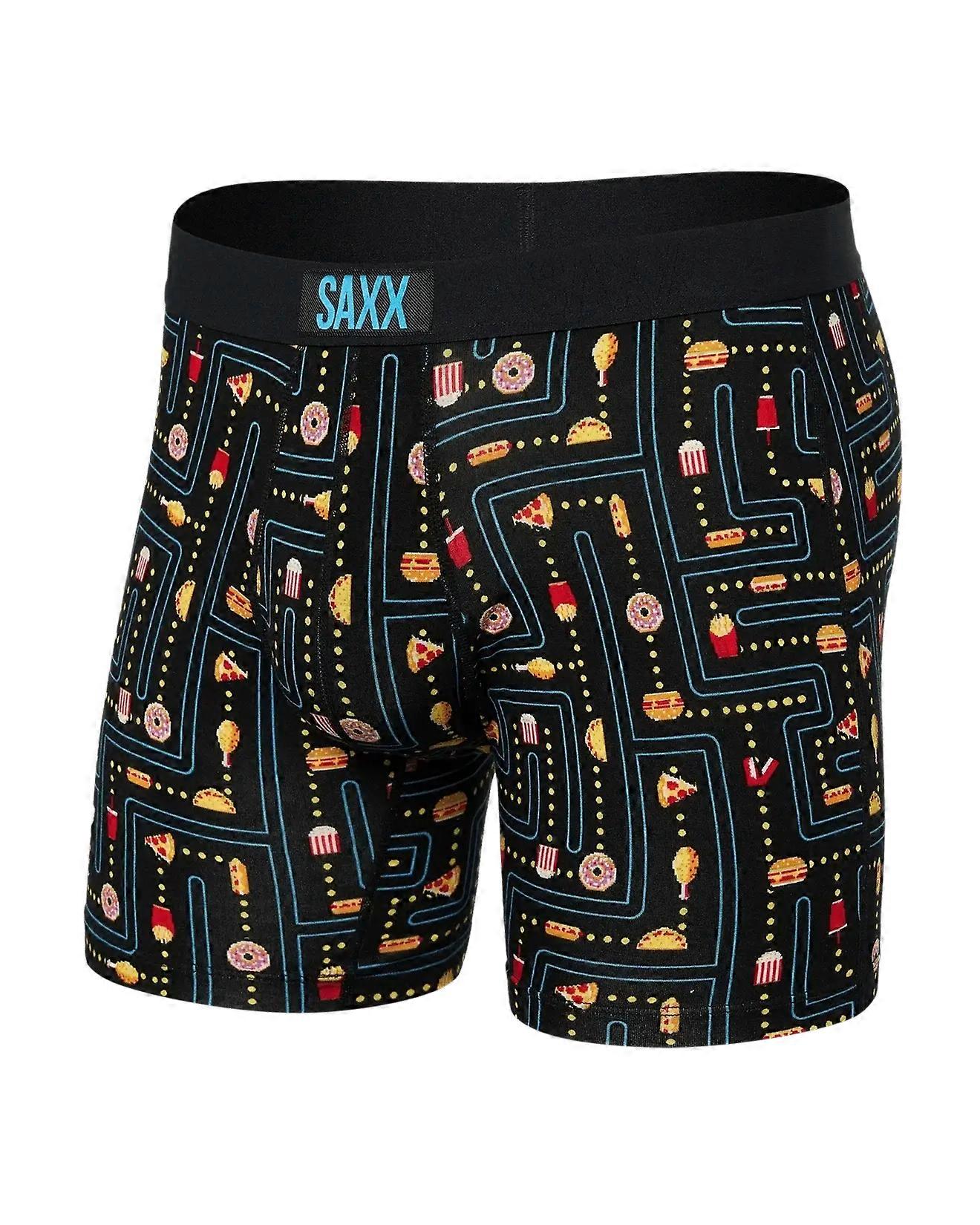 Saxx Vibe Supersoft 1 Pak Boxershorts - Junk Man, Sort