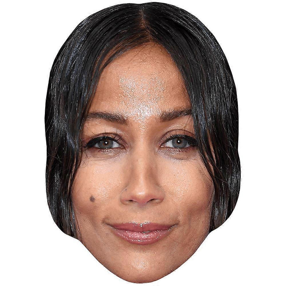 Rabea Schif (Smile) Celebrity Mask, Flat Card Face