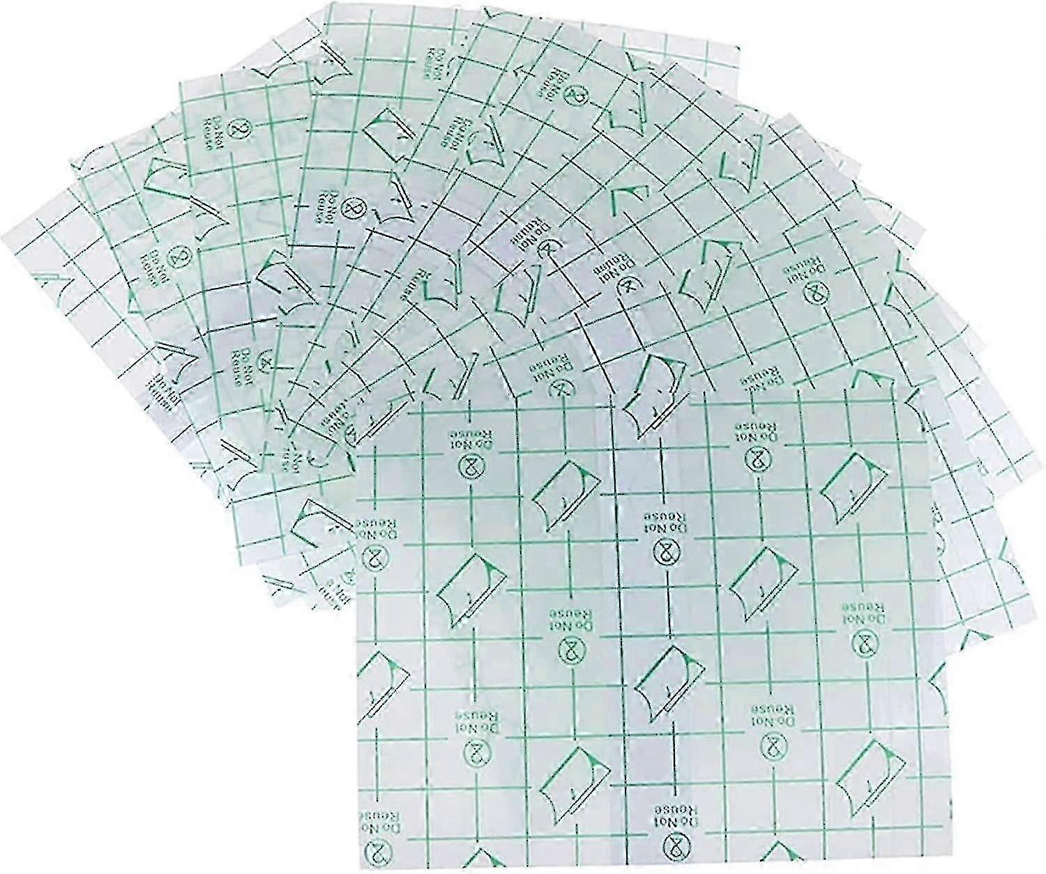 Transparent Bandage Dressing, Waterproof Tattoo Dressing, Waterproof Dressing, Stretchable Adhesive Dressing,medical Adhesive Bandag,100pcs,15*15cm