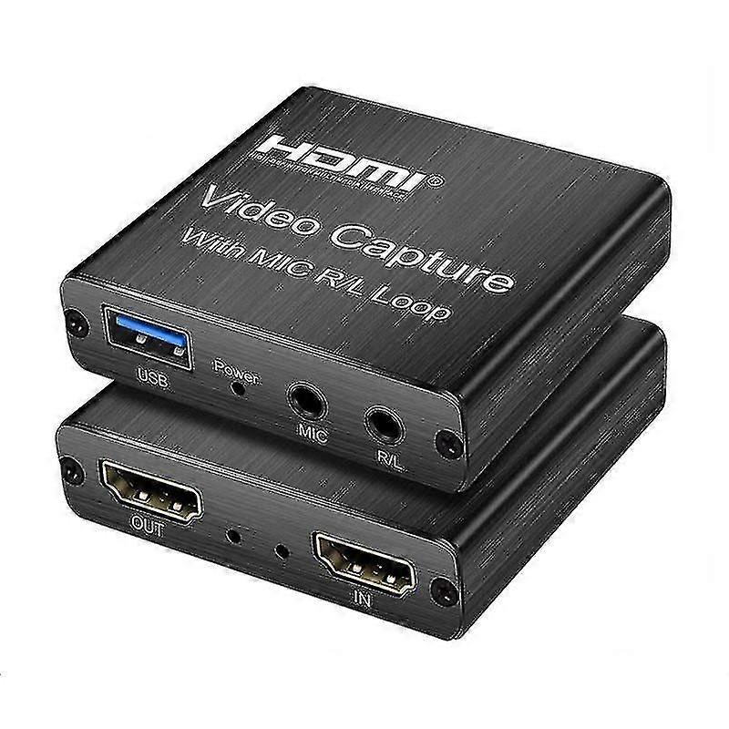 Hdmi Hd Video Capture Card Usb Capture Card Live Broadcaster Obs Live Recording Box 4k Capture Card