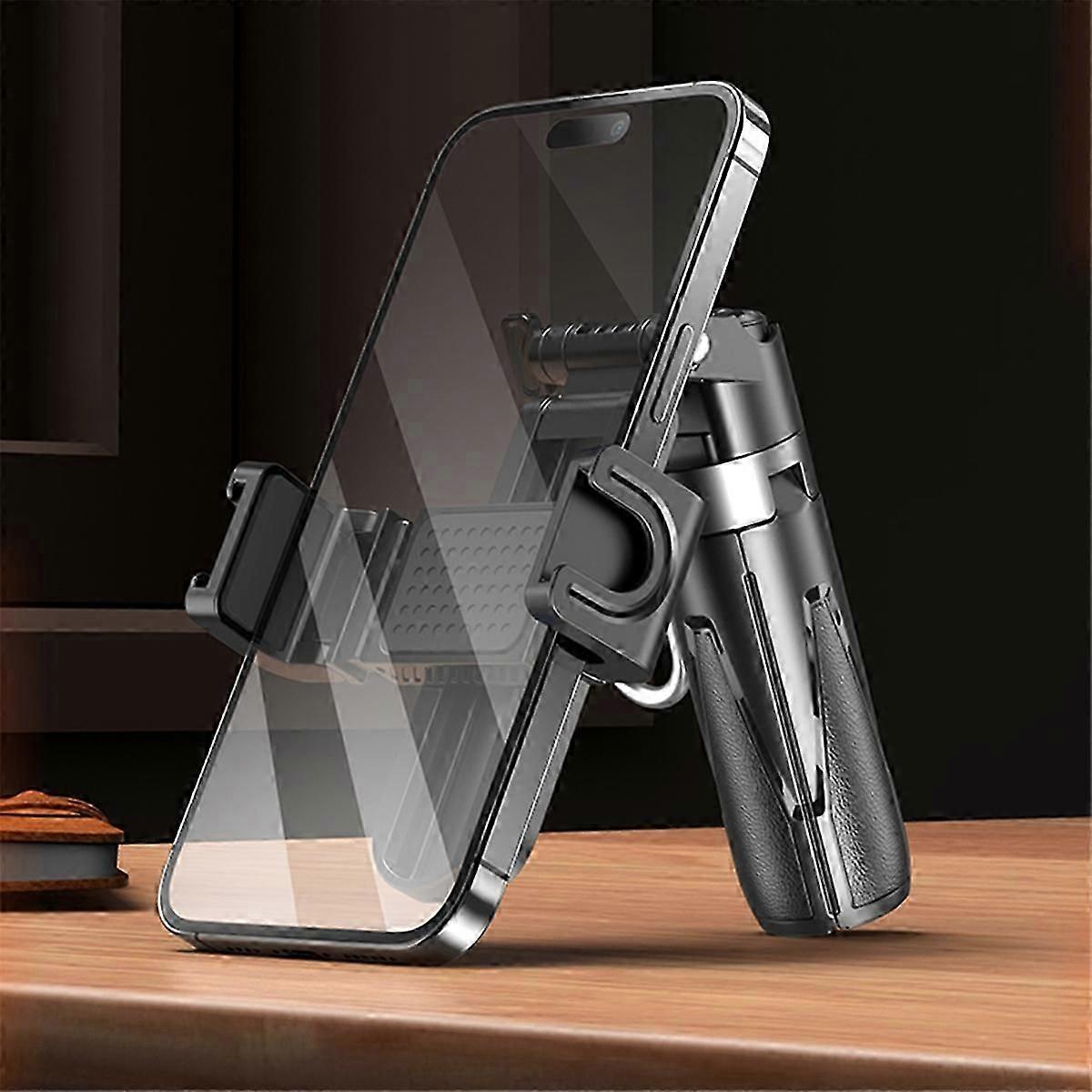 Upgraded Design Mini Tripod Bluetooth Portable Telescopic Multifunctional 360Degree Rotation Phone