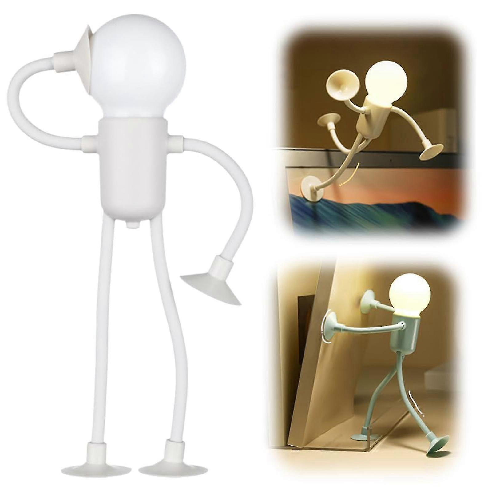 Night Light Shape Changeable Funny Lightbulb man DIY Lights 2025 Newest Cute
