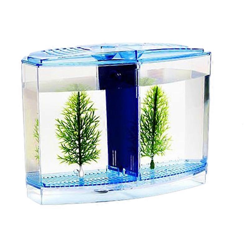 Acrylic Fish Tank Desktop Fish Tank, Suitable for Living Room(1.8L)