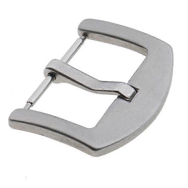 4x Silver Matte Finished Watch Buckle Pin Clasp Buckle Clasp Watch Tools