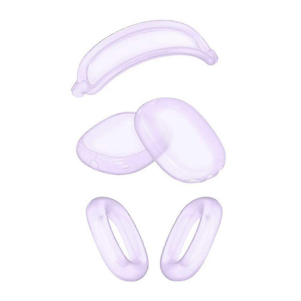 For Max Protective Cover TPU Transparent Case Drop-Proof Dust-Proof Three Piece Set for Max F