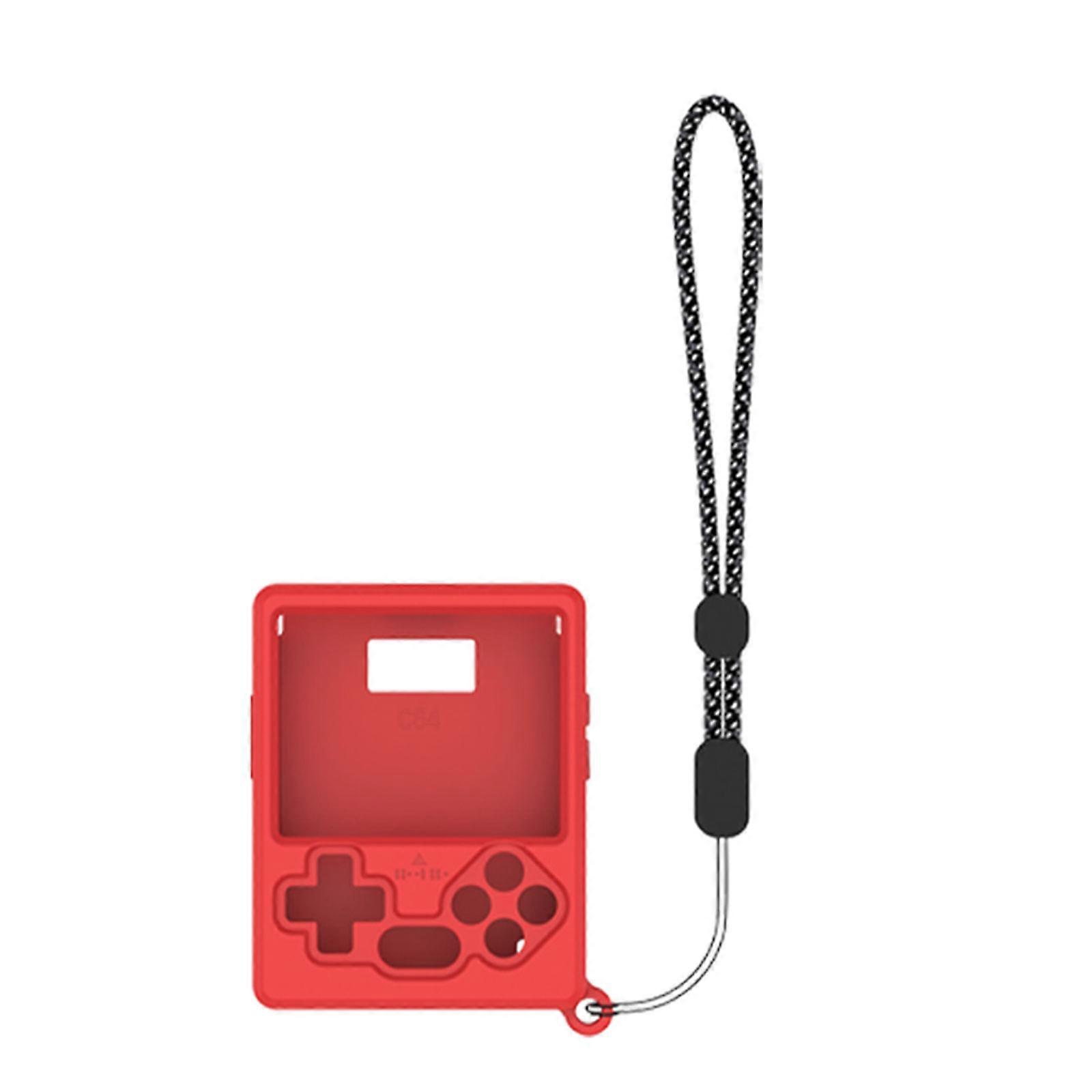 Silicone Case Sleeve Shell for GKD Pixel 2 Gamepad Flexible Housing Shockproof Skin Game Console Scratchproof Soft Case  Red