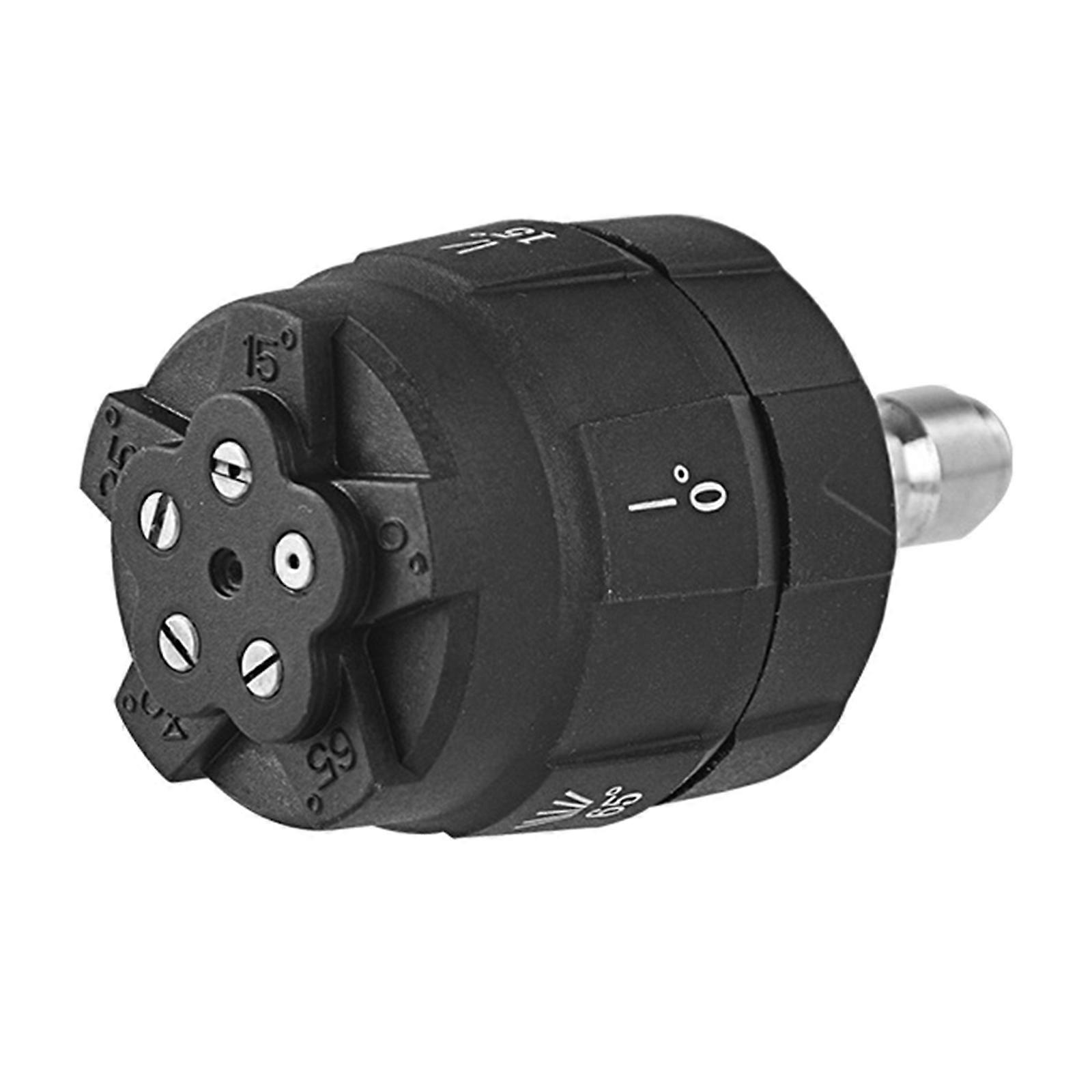 5 in 1 Adjustable Nozzle 5 Spray Angles Water Nozzle with 1/4 Inch Quick Plug High Pressure Washer for Most Power Washer