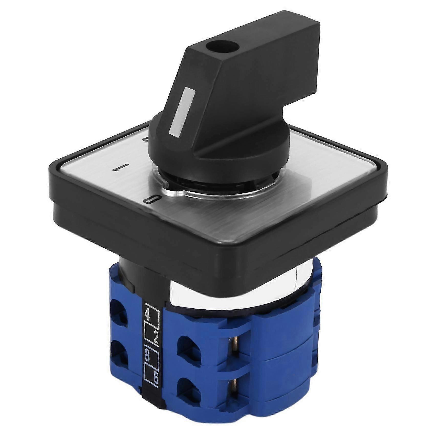 660V 20A bryter 4-posisjon 2-polet roterende velger universell roterende kambryterbryter elektrisk m