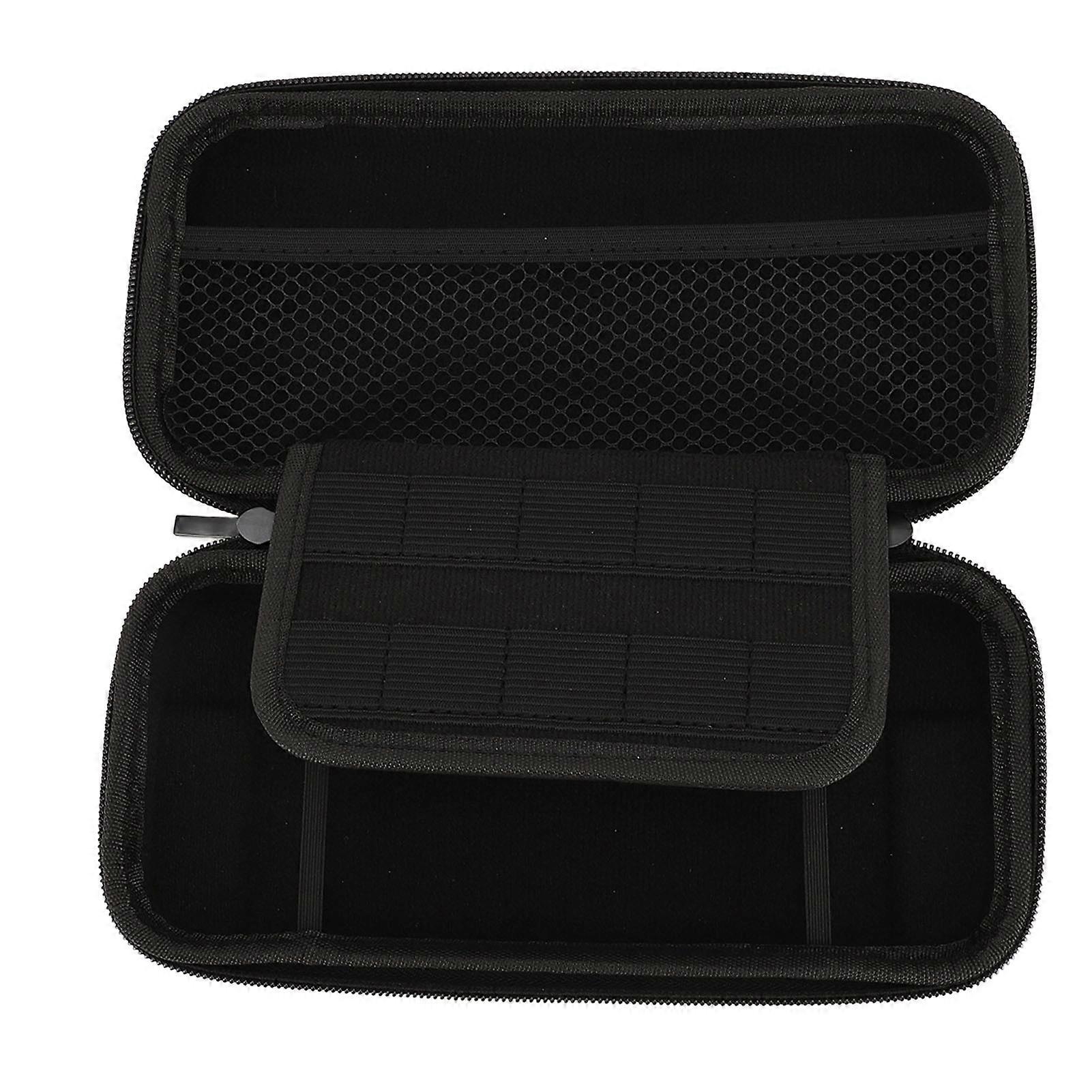Super Thin Portable Travel Case for Switch Lite with 10 Slots Black