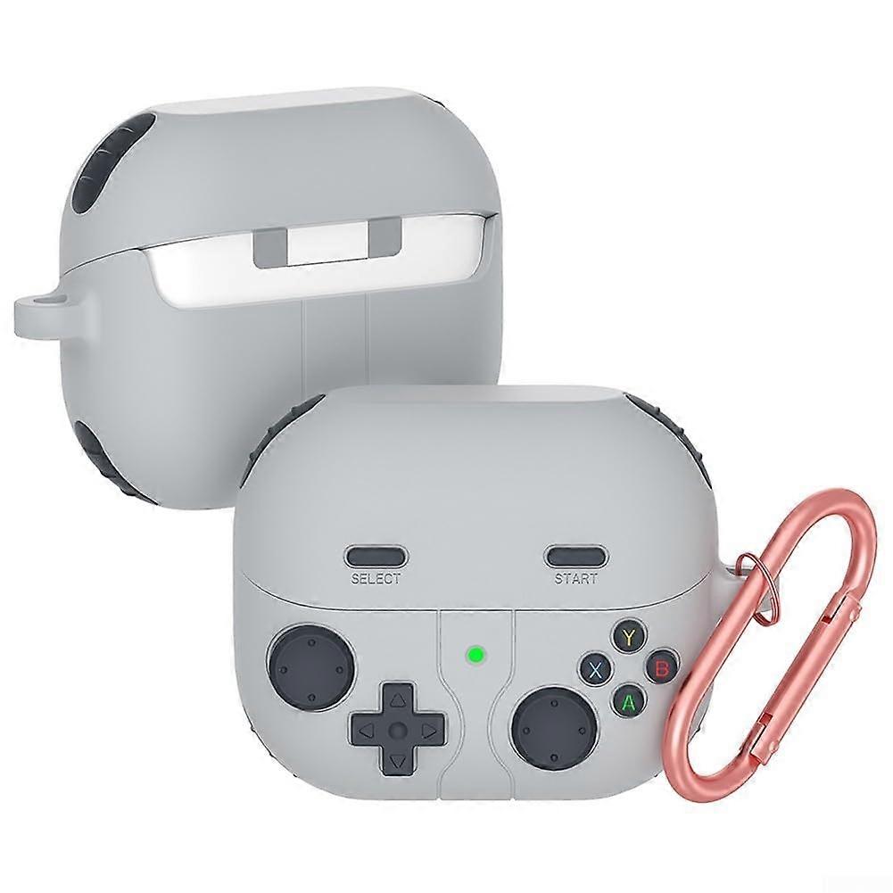 Stylish protective case for Samsung Buds 3/Buds 3 Pro, complete protection with unique gameplayer design for easy access, Black