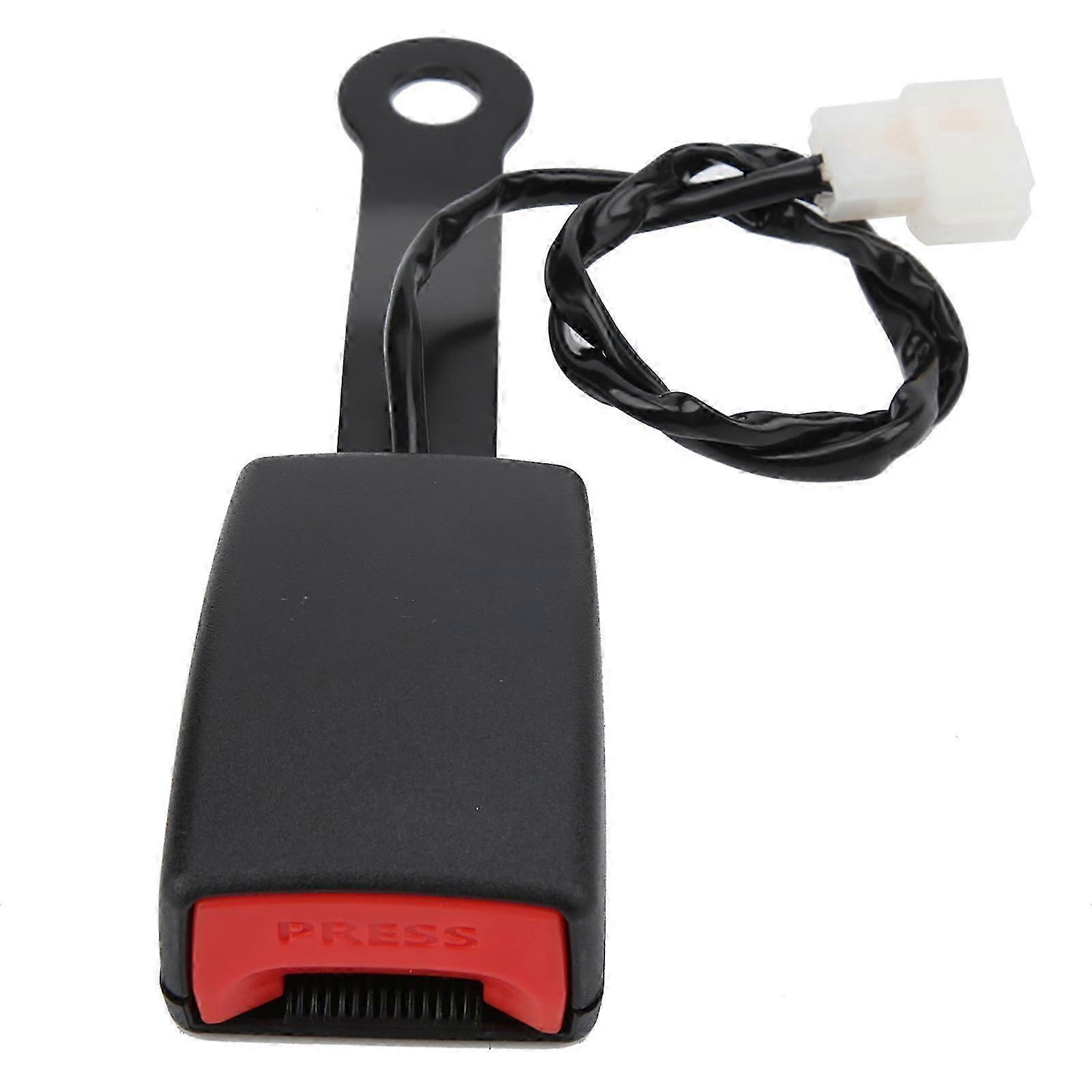 Fivela de Cinto de Segurança de 7,48 polegadas com Fio, Aço Antidesbotamento, Substituição Universal Certificada para Carro