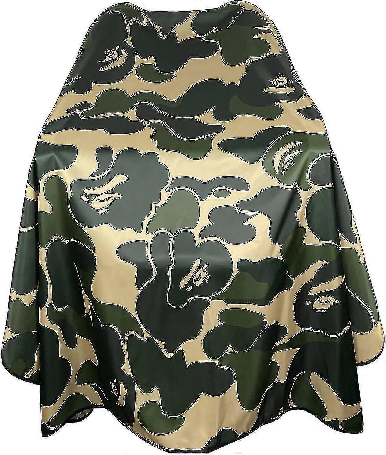 Mantella da barbiere impermeabile per adulti con bottoni a pressione - 63 