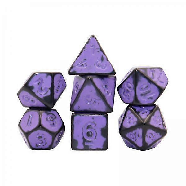 2-4pack 7x Polyhedral Dices Set Party Favors Party Game Dices D4~D20 for Card