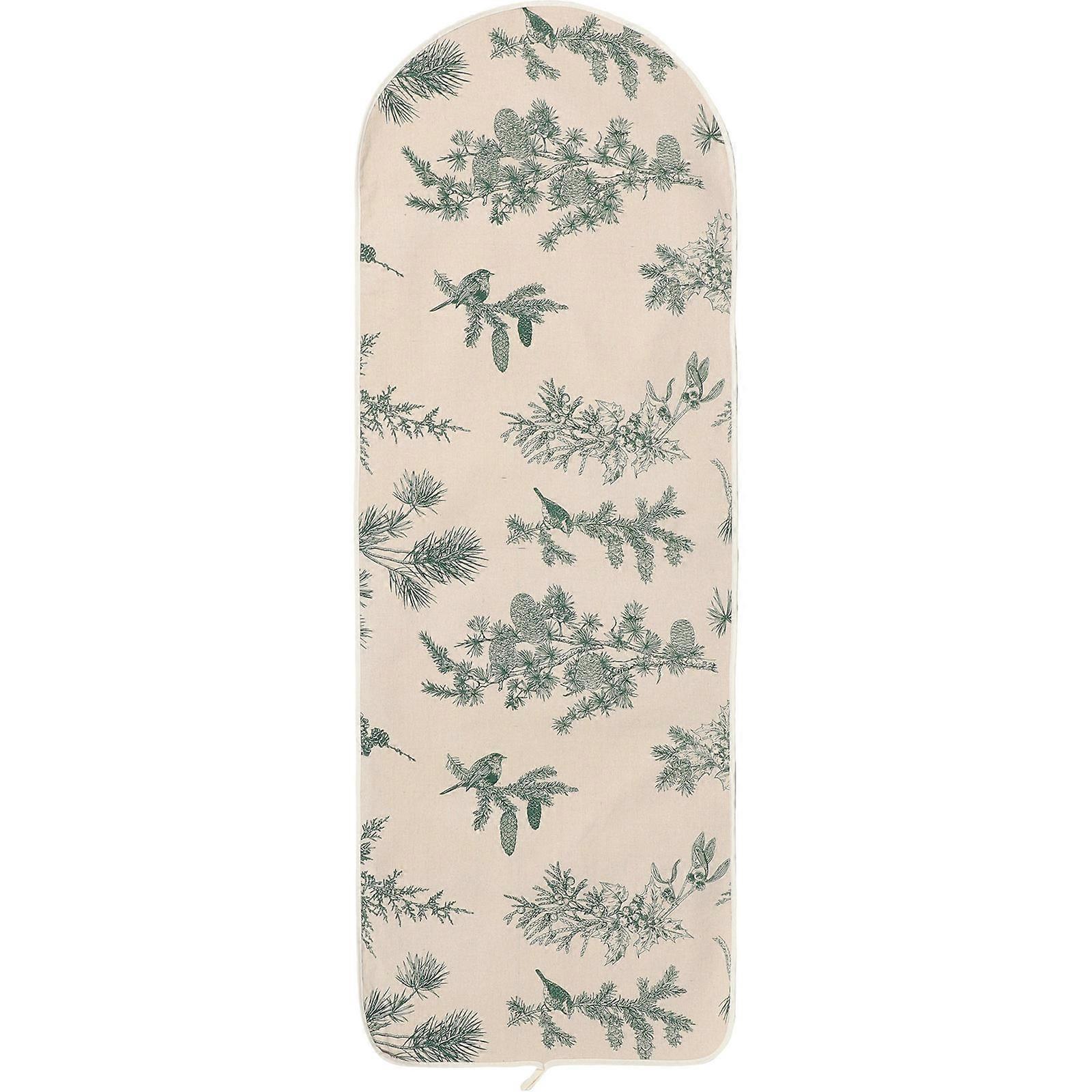 Here's a refined and professional product description based on your input:
**Heat Resistant Ironing Board Cover – Thickened Canvas Protector with