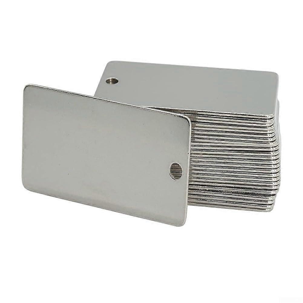 Aluminium Plant Labels 50 Pack - Waterproof and Sun-Resistant Garden Markers for Effective Plant Identification