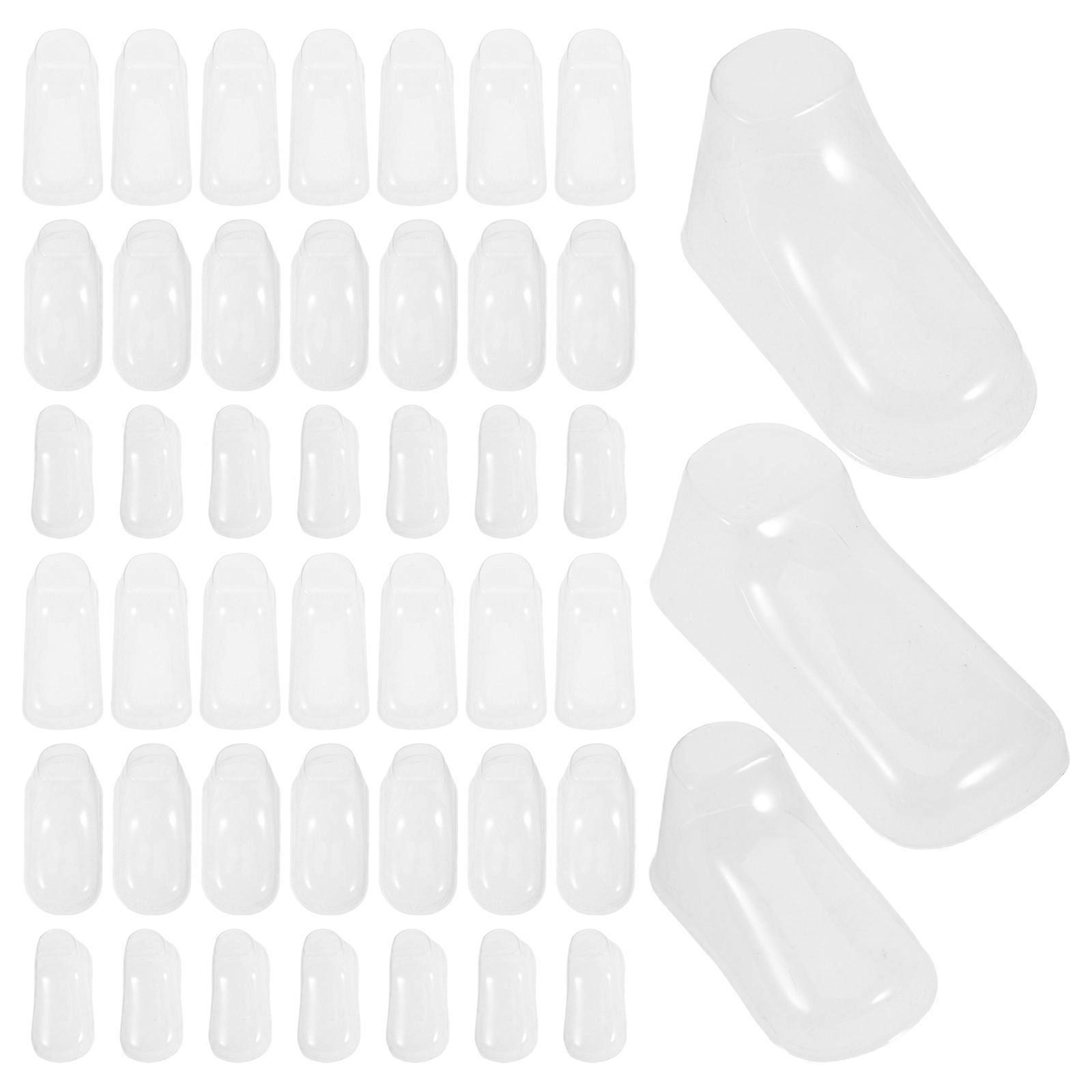 Baby Sock Display Stand Rectangular Shape Transparent Color For Home 90Pcs