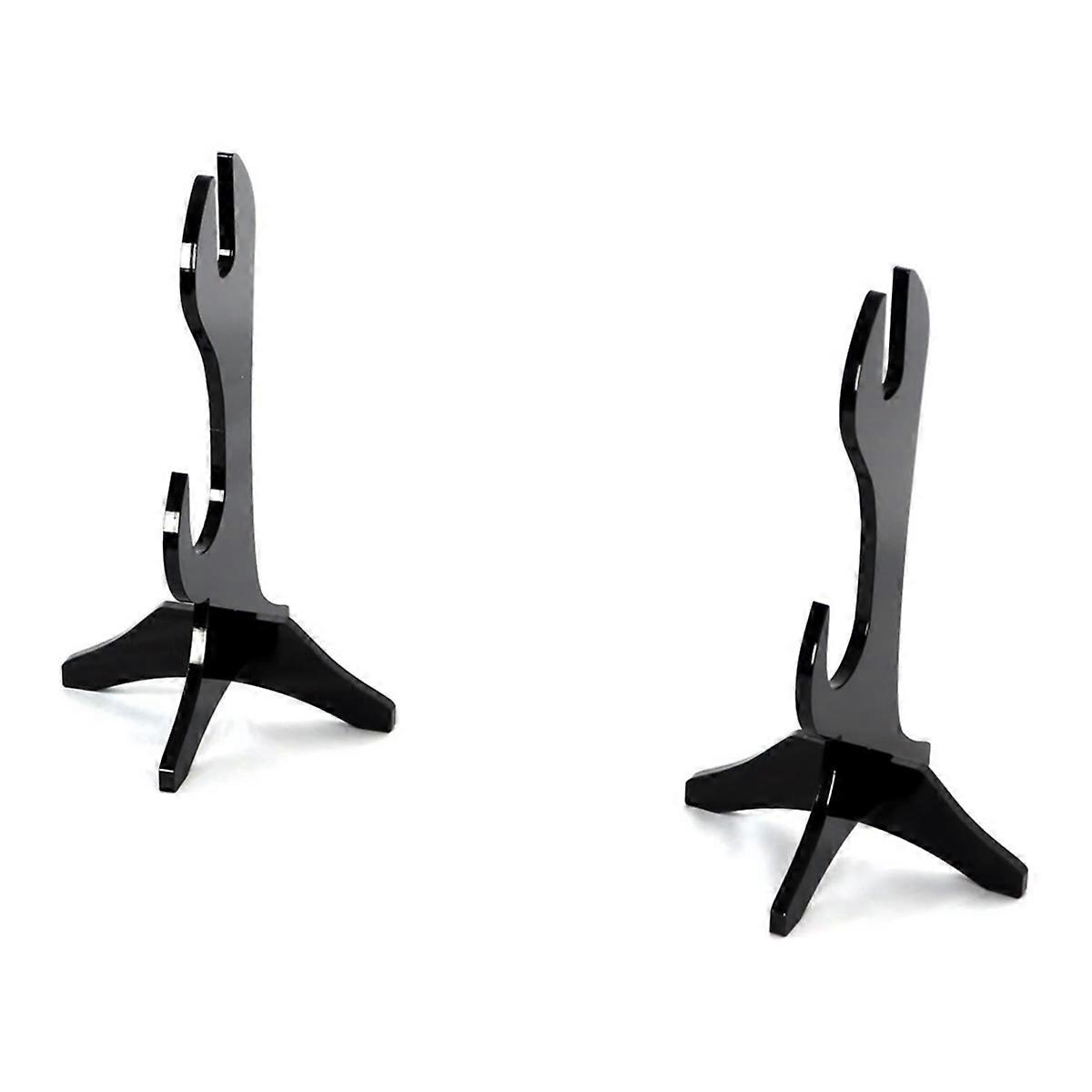 Wand Display Stand Wand Display Stand 2 Tiered Lightsaber Holder Table Shelf for Holding Wand Light