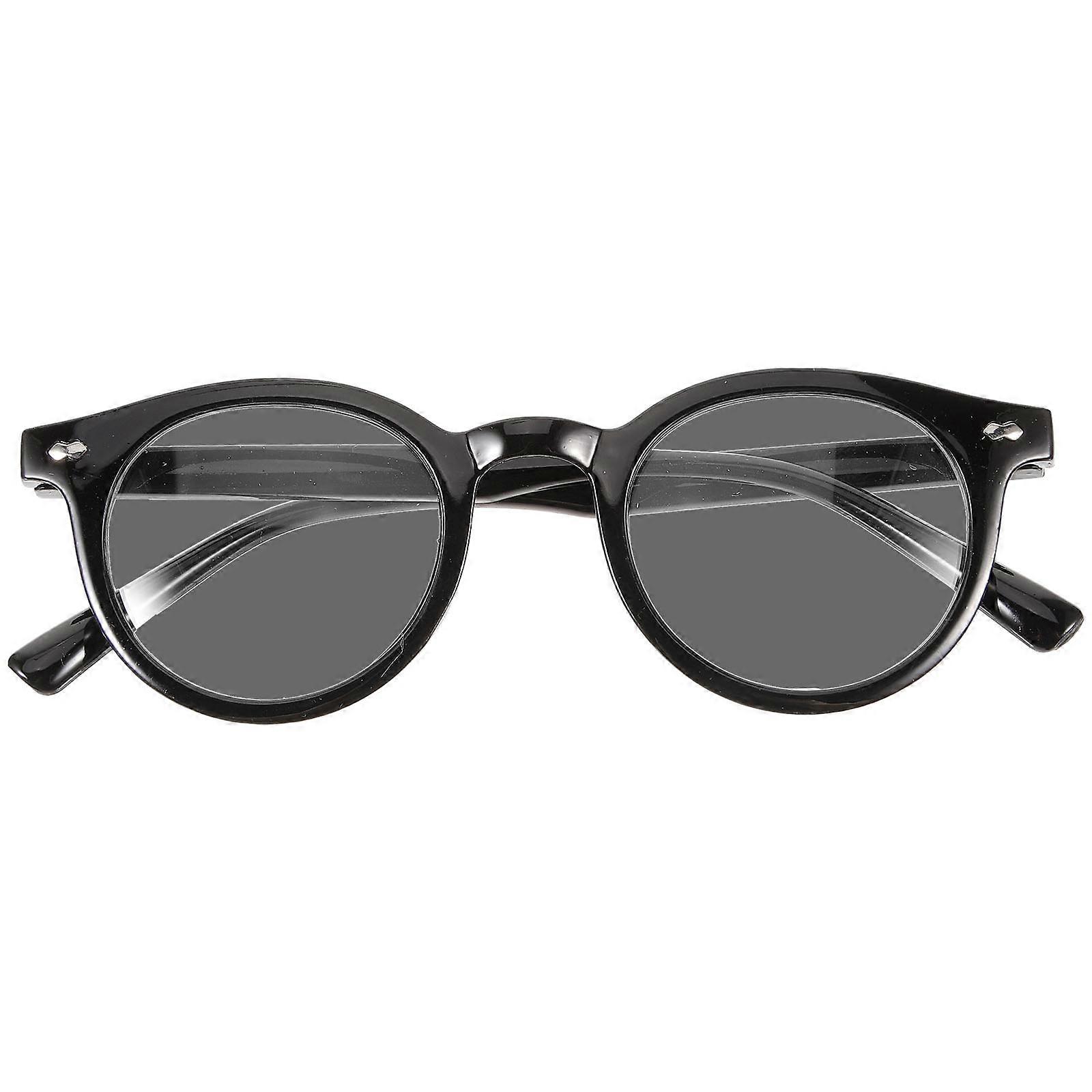 Black Round Sunglasses For Men Summer Beach Party 1 Pair