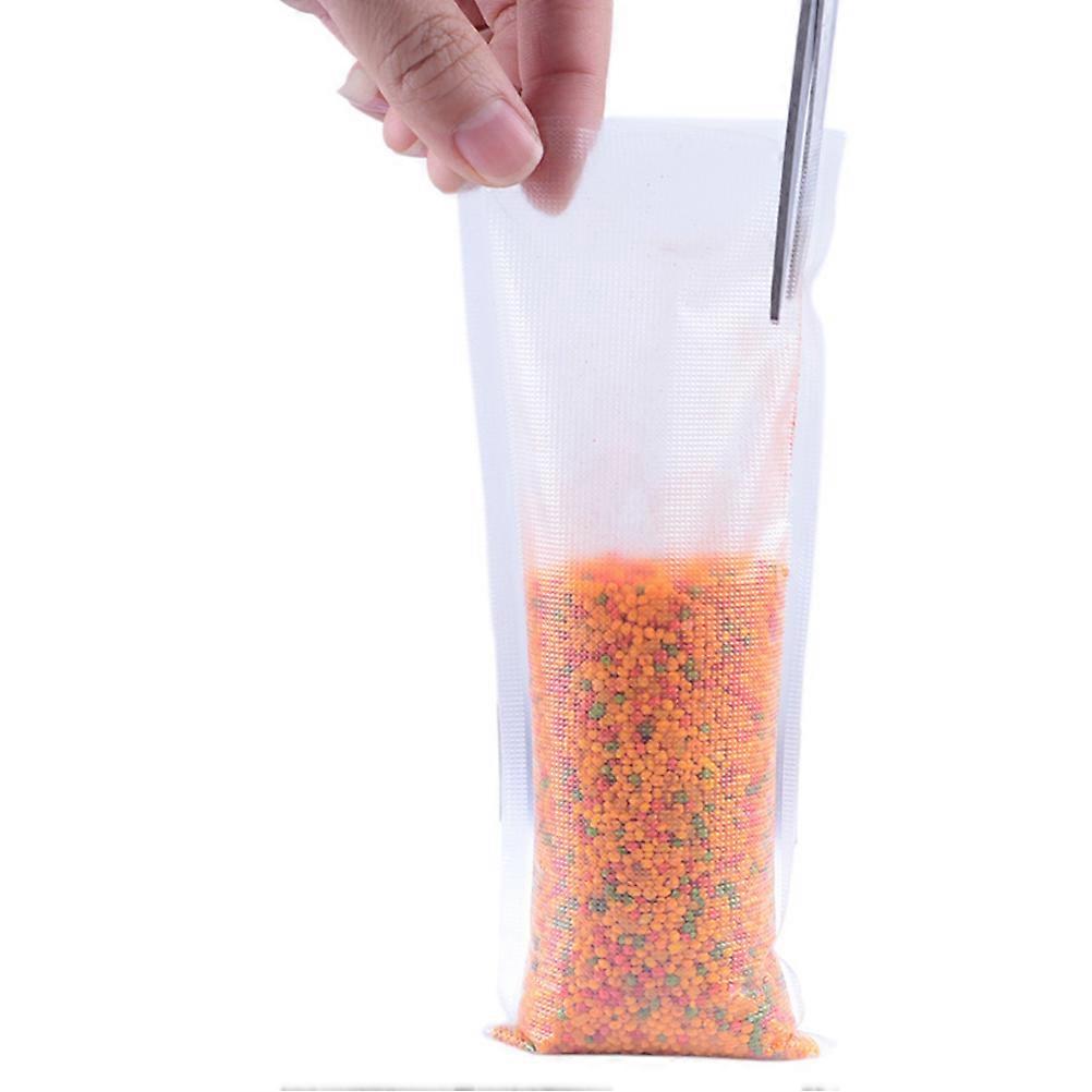 Pva Water-Soluble Mesh Small Fishing Bag Carp Fishing Bag For Solid Bait All Year Round 50Pcs White
