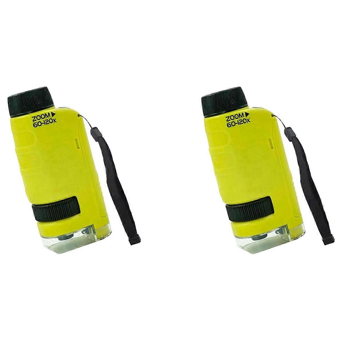 Minilabsters Miniscope Kids, Mini Labsters Portable Microscope(Green)